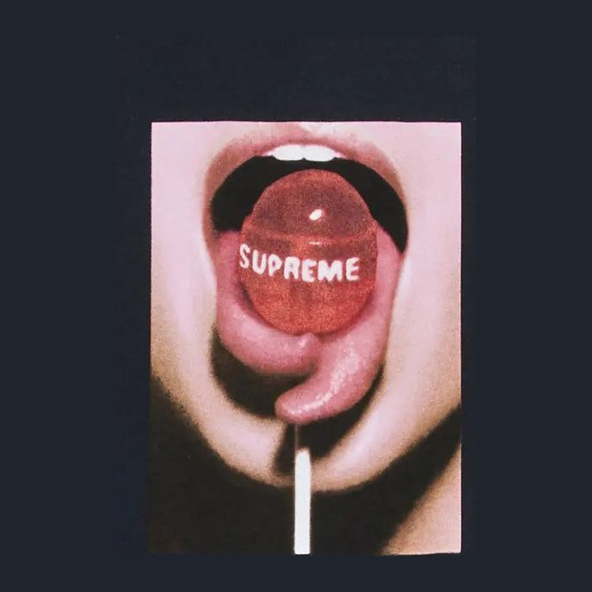 Supreme Lollipop Tee 'Navy'
