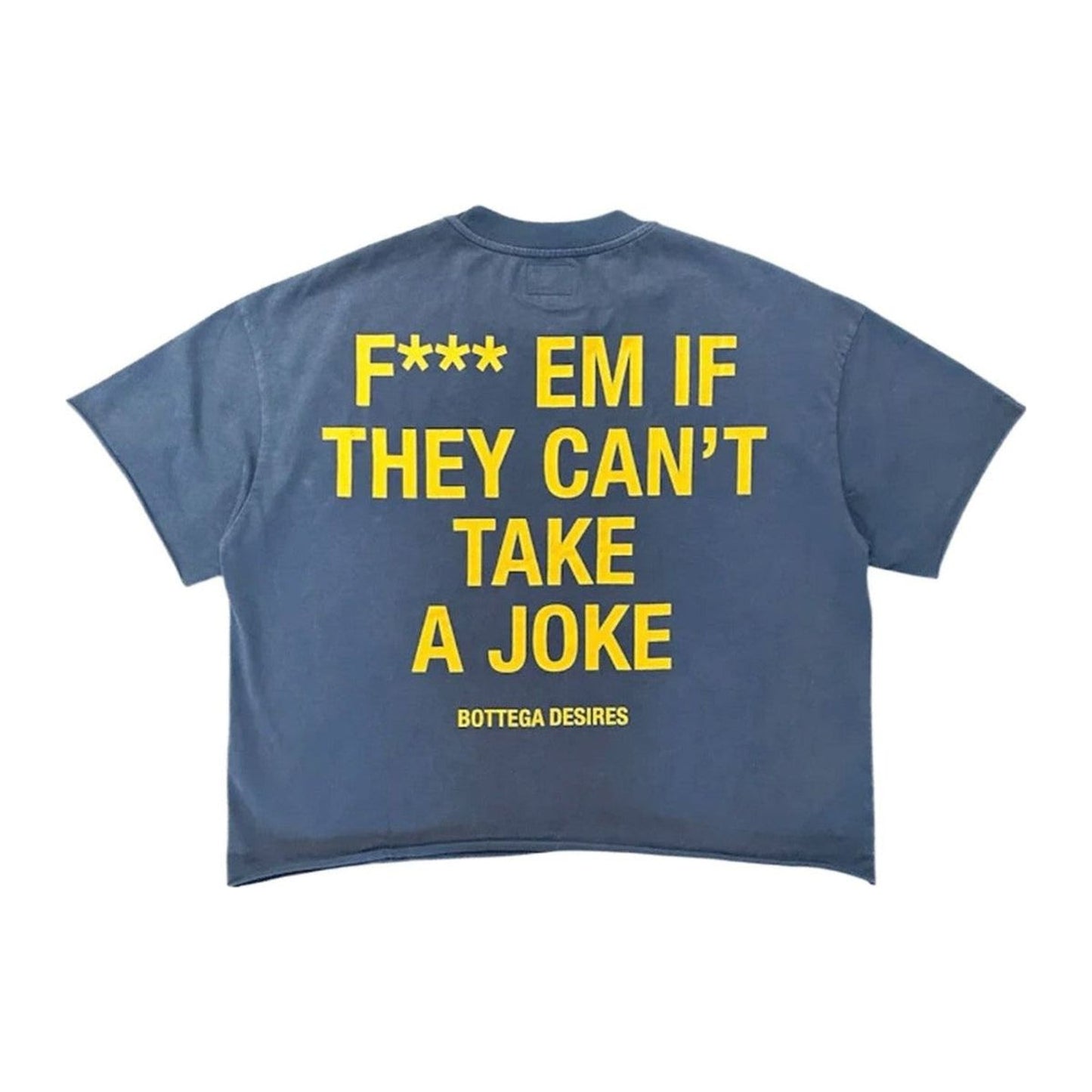 Bottega Desires Fuck Em T-Shirt 'Navy'