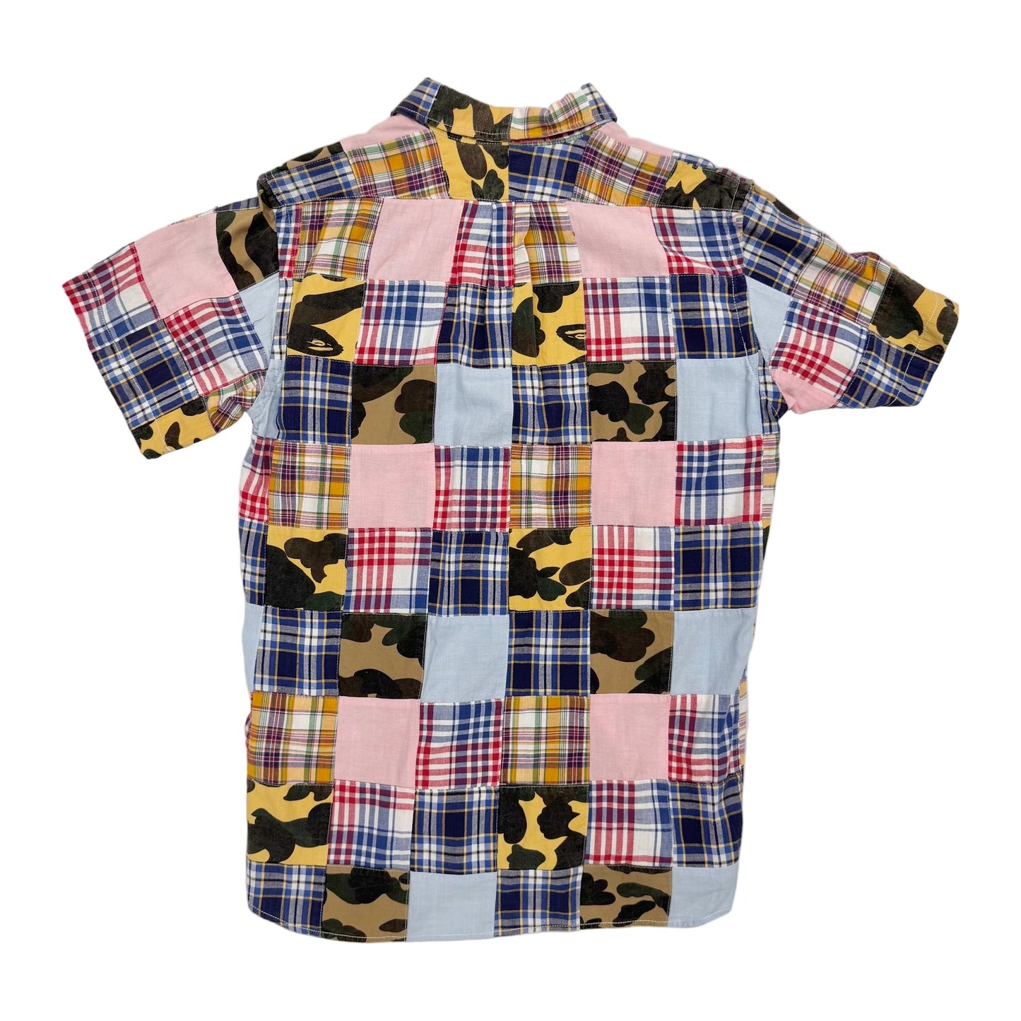A Bathing Ape Patchwork Camo Shirt (Pre-Owned)