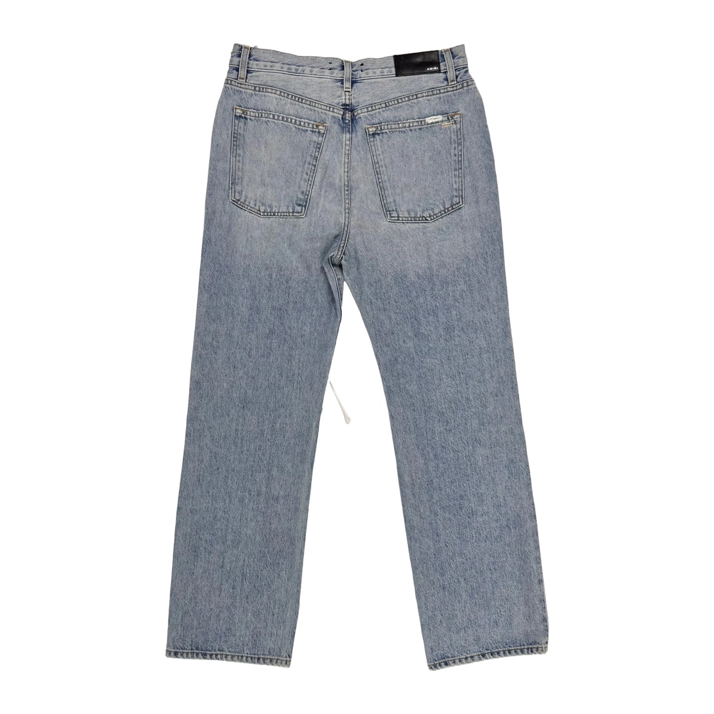 Amiri Stack Carpenter Wide-Leg Distressed Jeans