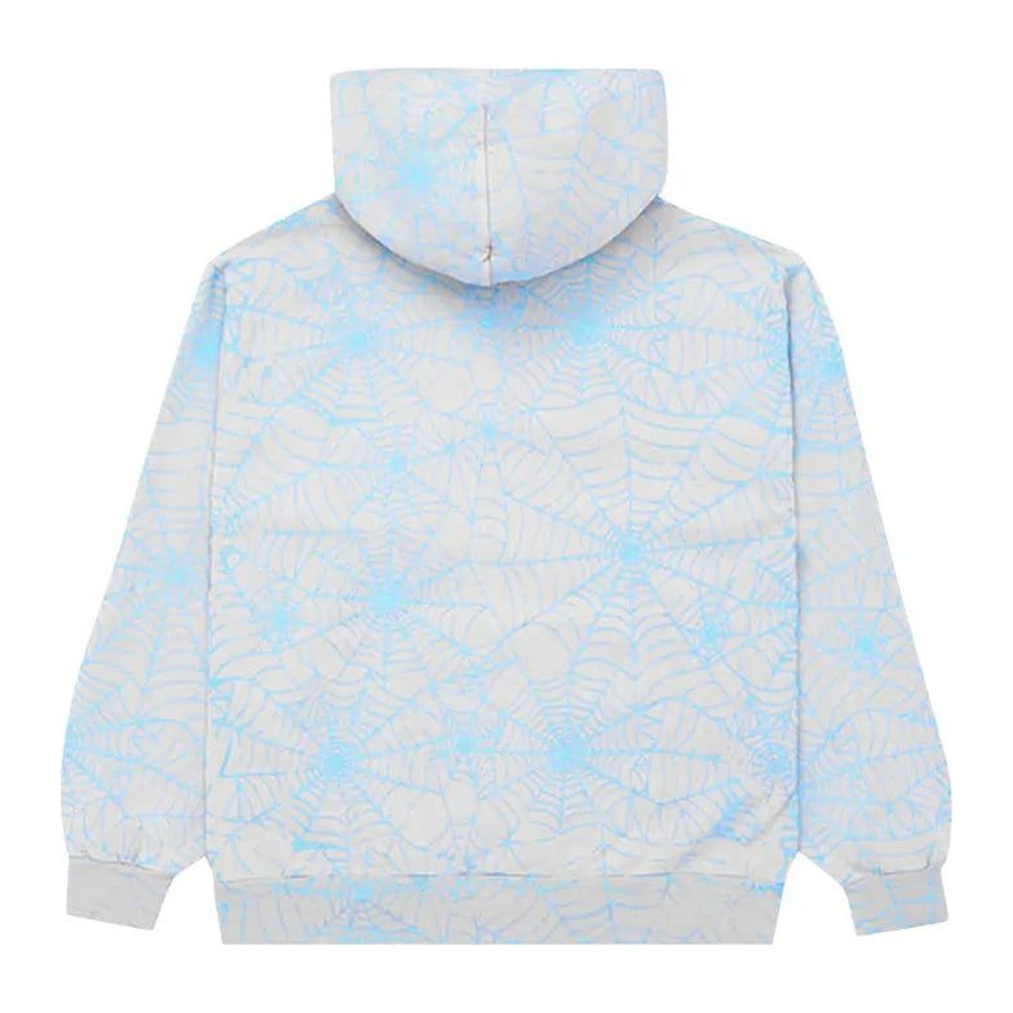 Sp5der AOP Web Hoodie 'Heather Grey'