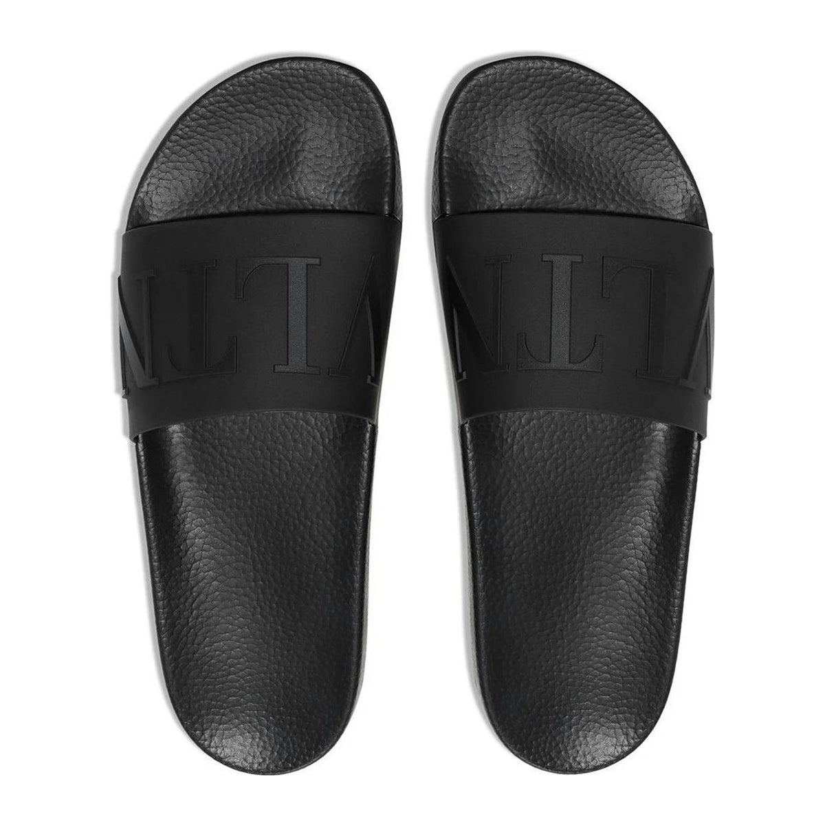 Valentino VLTN Sandalia de goma negra