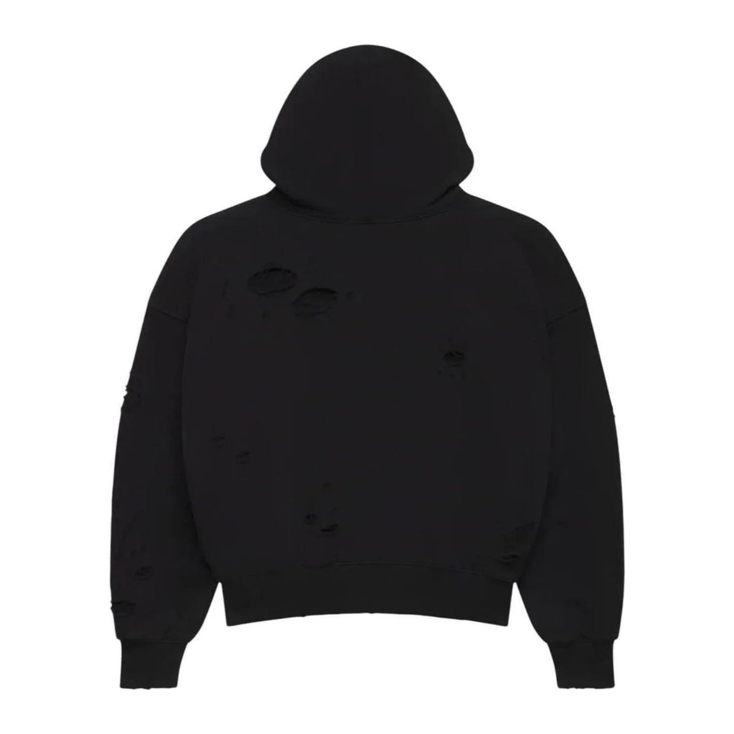 Lost Shadows DSTRY DBL Layer Logo Hoodie Black
