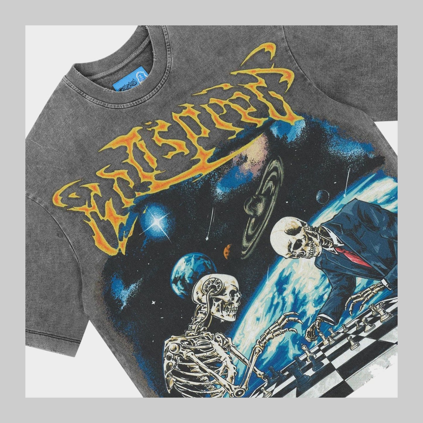Godspeed Checkmate II T-shirt NG 'Grey Wash'