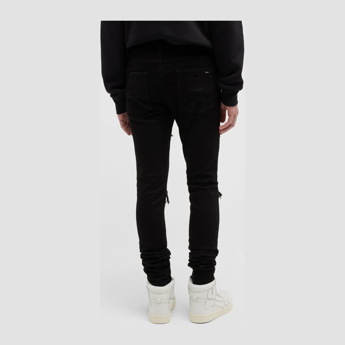 Amiri Men's MX1 Destroyed Skinny Jeans