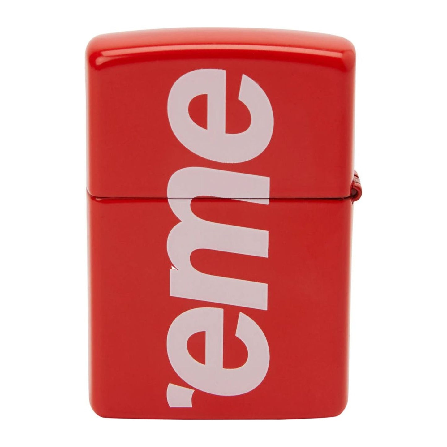 Supreme Logo Zippo Red