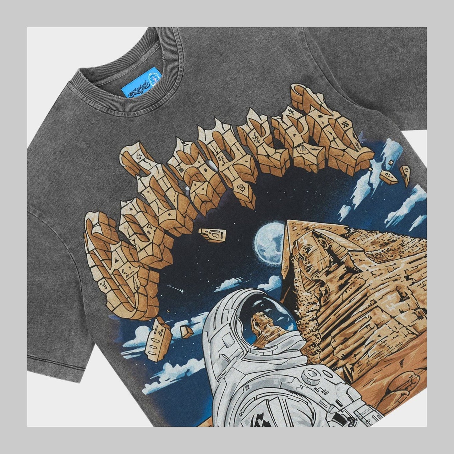Godspeed Sphinx Guardian T-shirt NG 'Grey Wash'