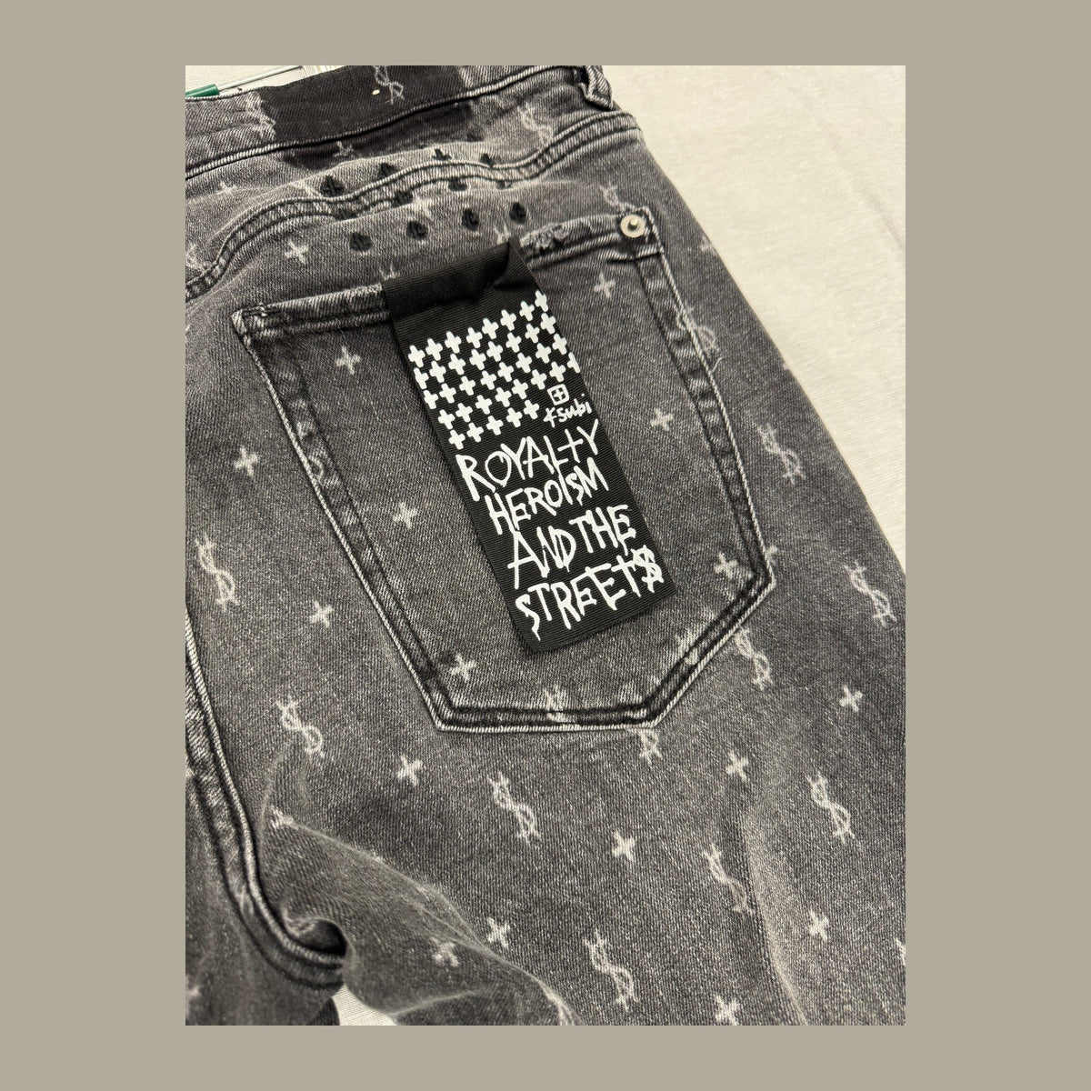 Ksubi Skinny Jeans 'grey' (Pre-Owned)
