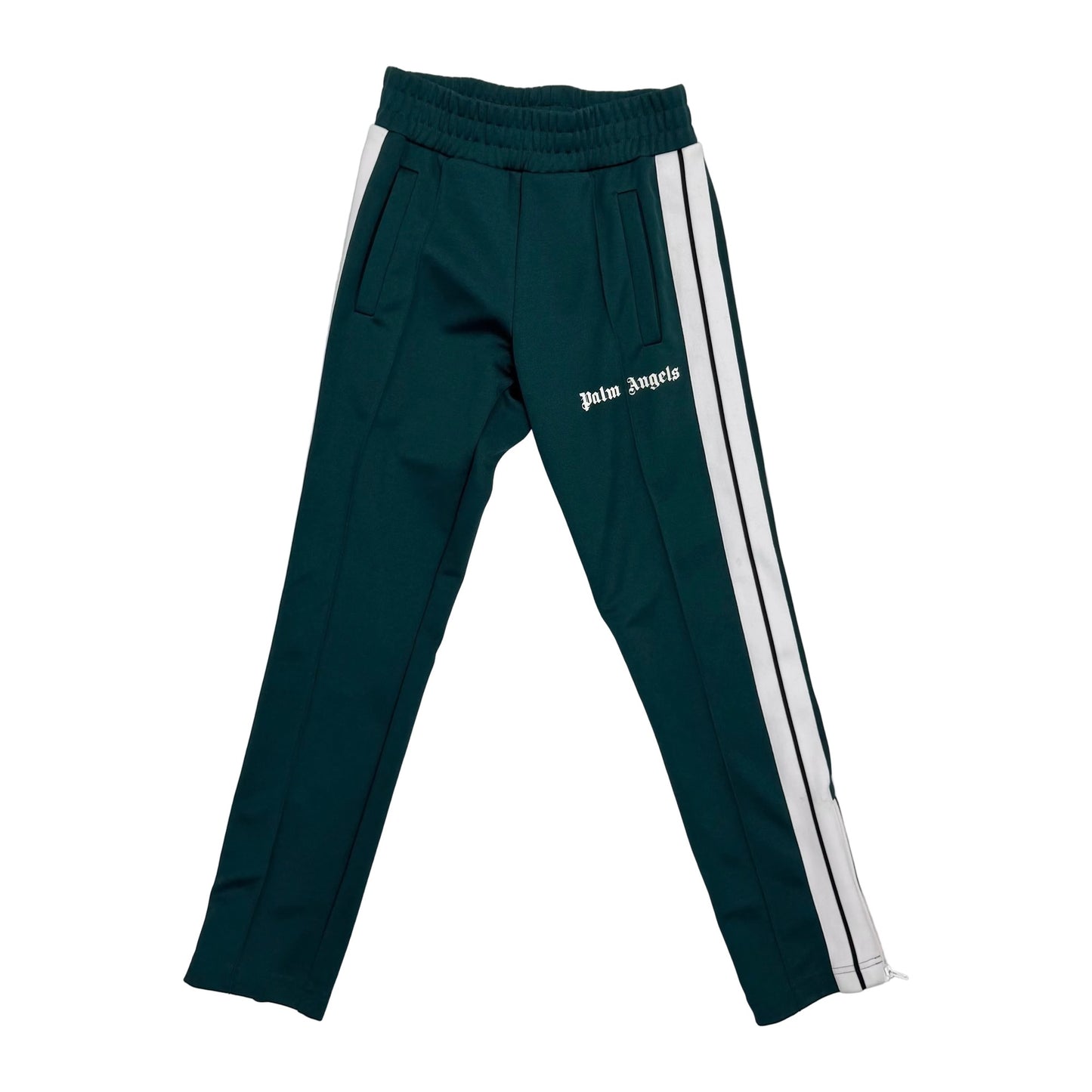 Palm Angels Classic Tracksuit 'Green/White' (Pre-Owned