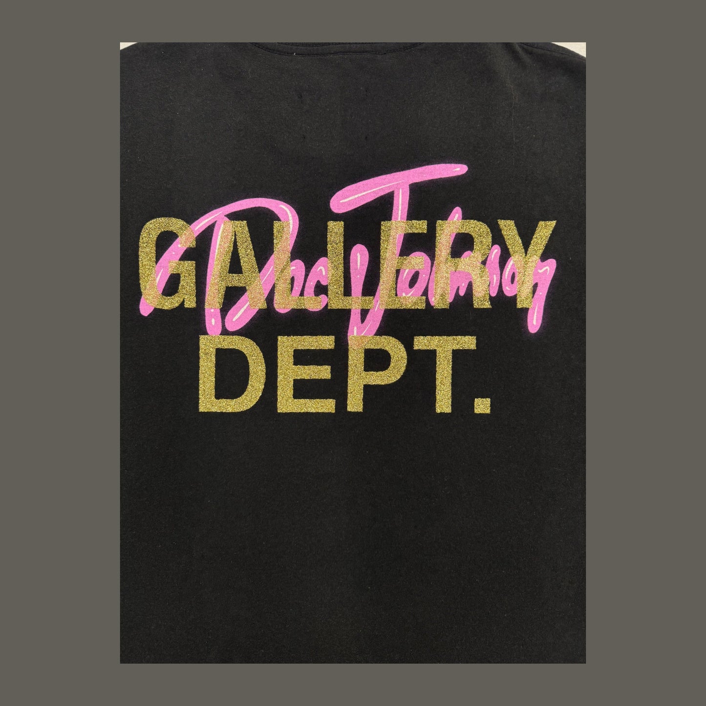 Gallery Dept. X Doc Johnson Body Cocktails T-Shirt 'Black' (Pre-Owned)