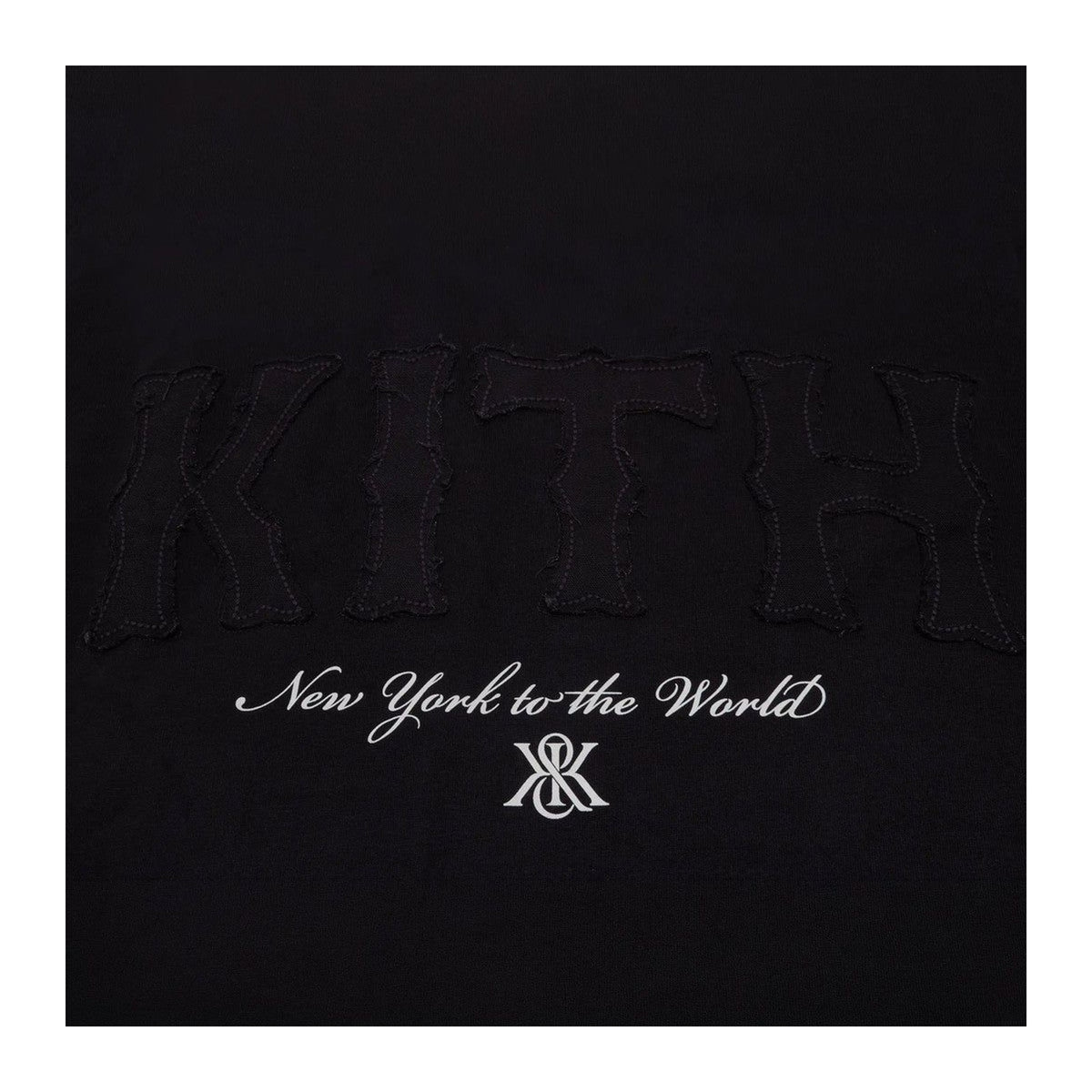 Kith Arched Logo Black T-Shirt