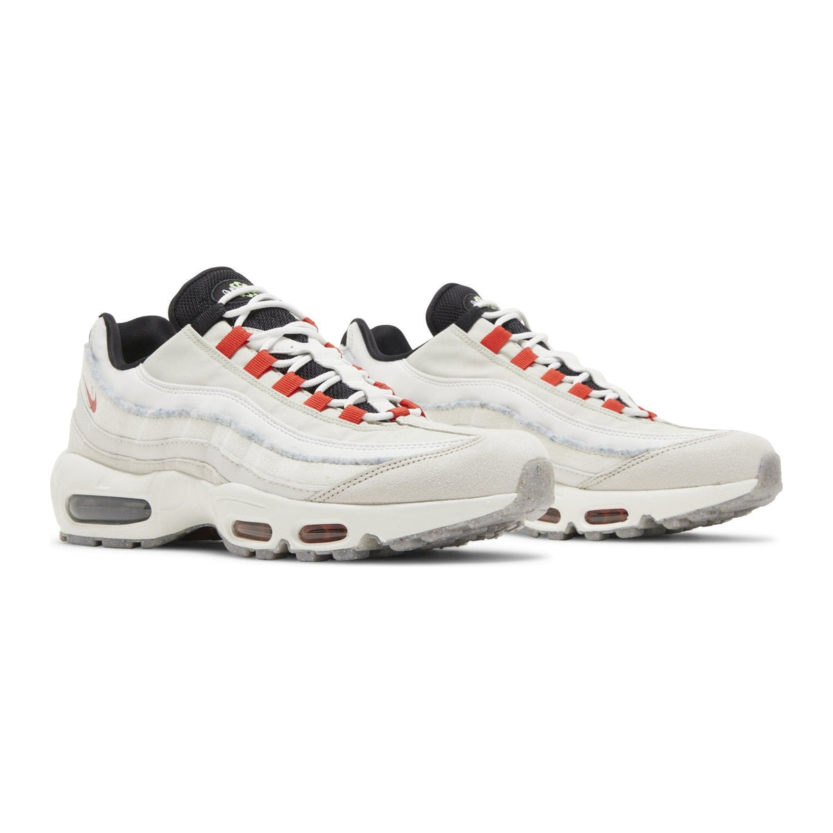 Nike Air Max 95 Light Bone Habanero Red