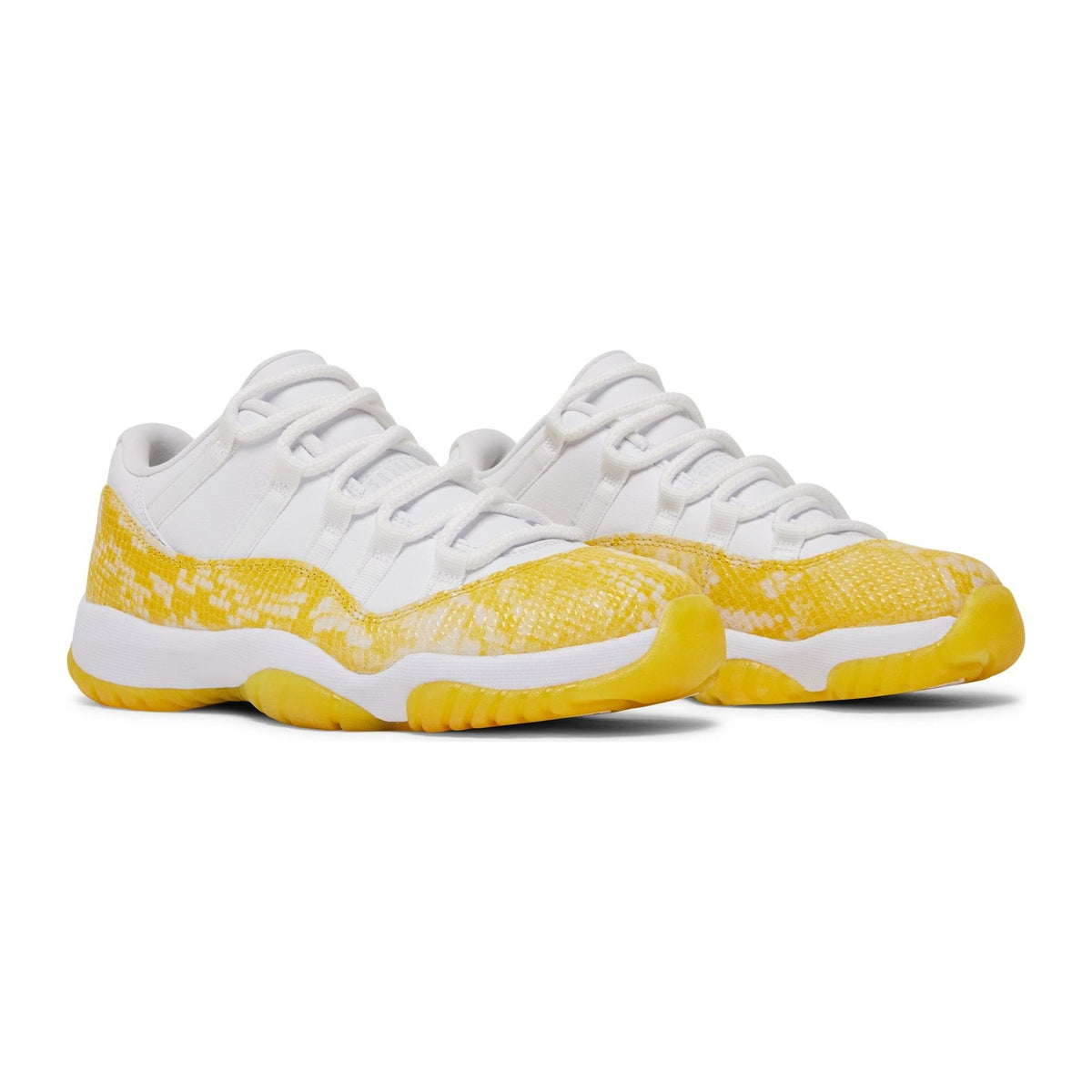 Jordan 11 Retro Low Yellow Snakeskin (Mujer)
