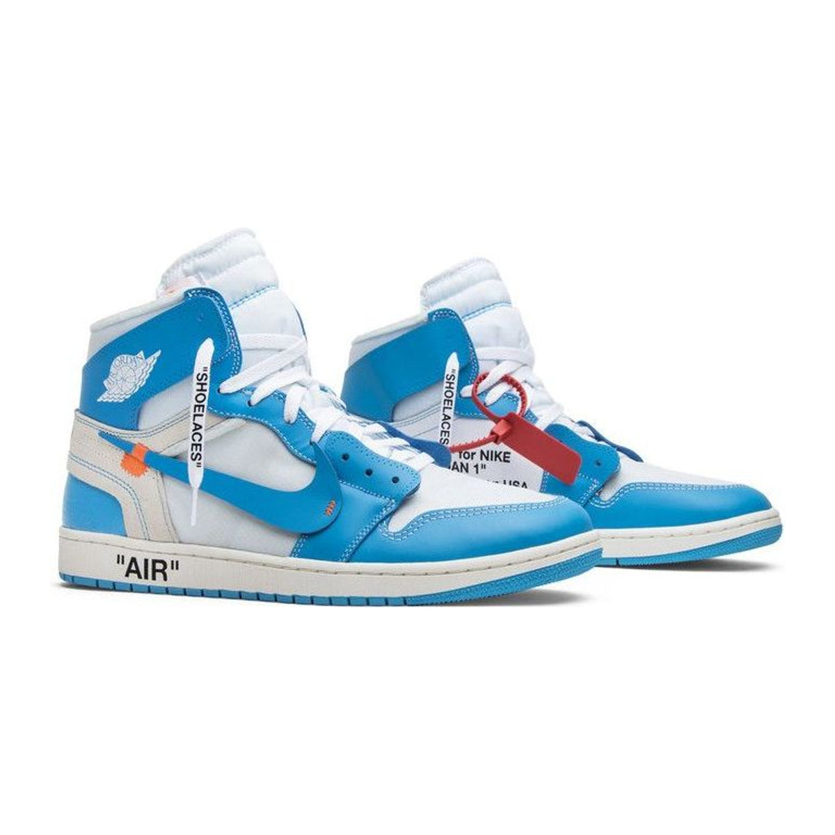 Jordan 1 Retro High Off-White Azul Universitario