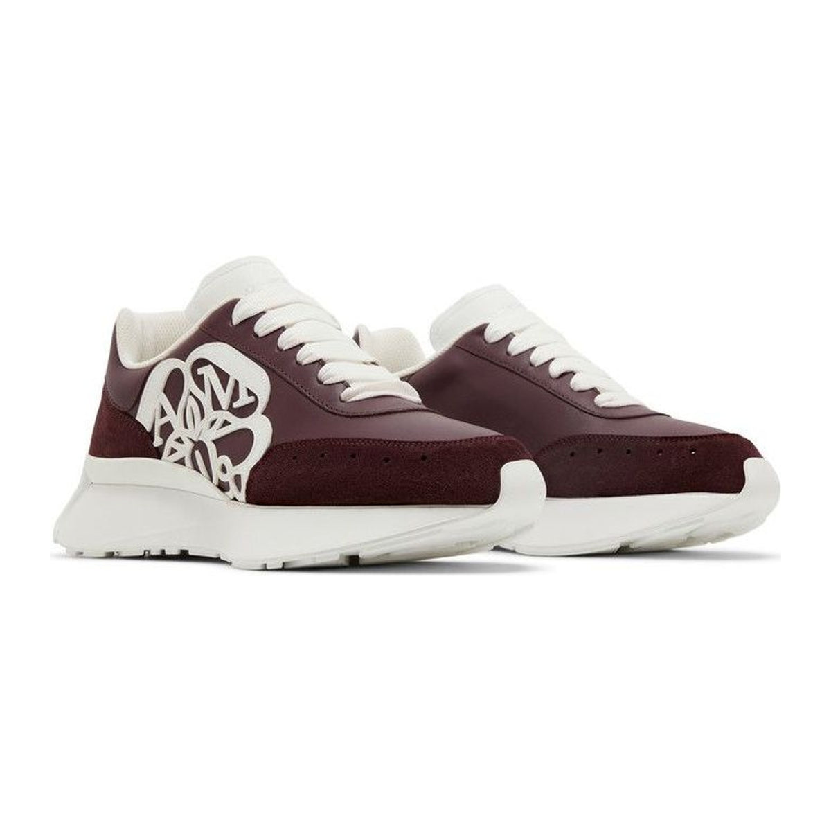 Alexander McQueen Wmns Sprint Runner Dark Burgundy