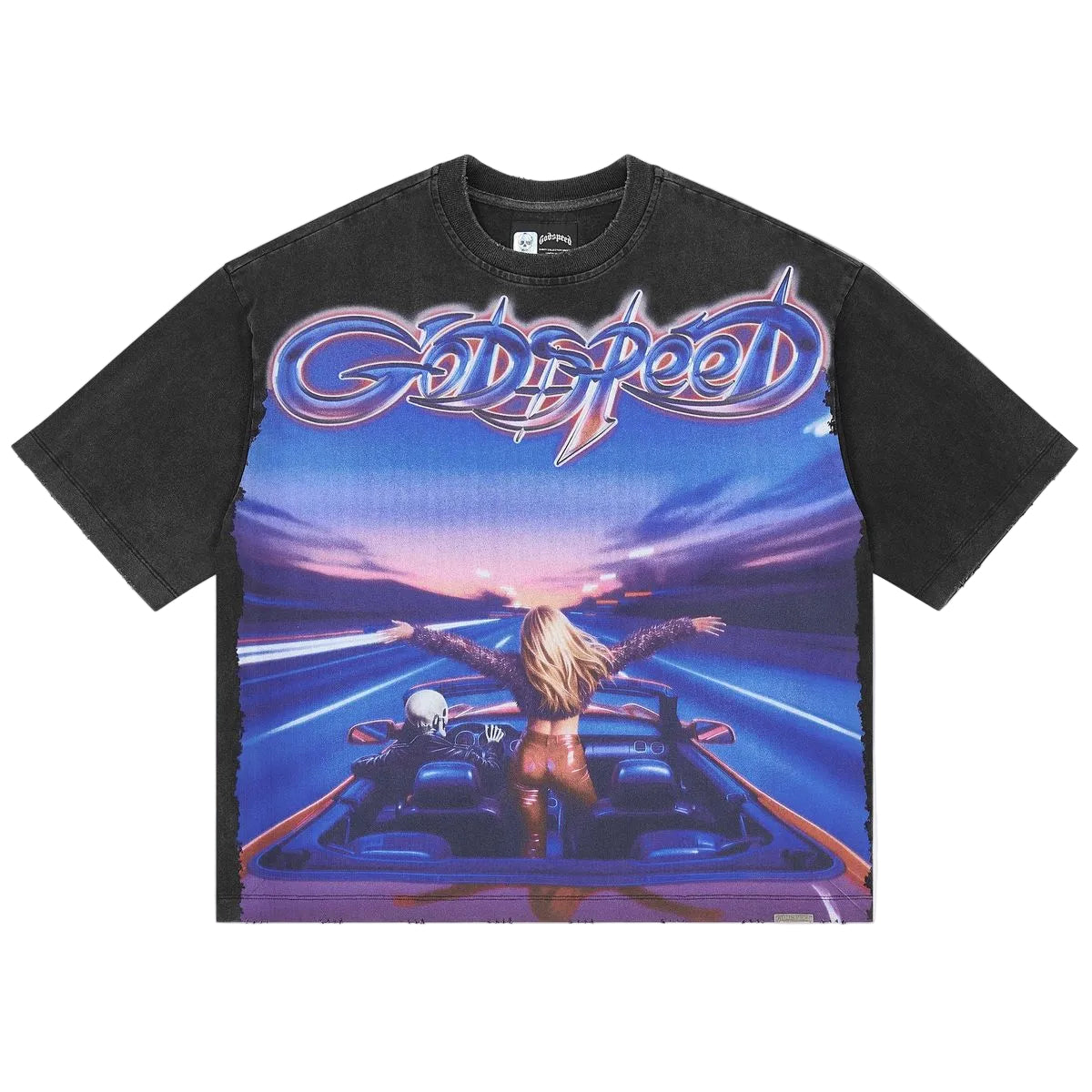 Godspeed FUN T-Shirt 'Black Wash'