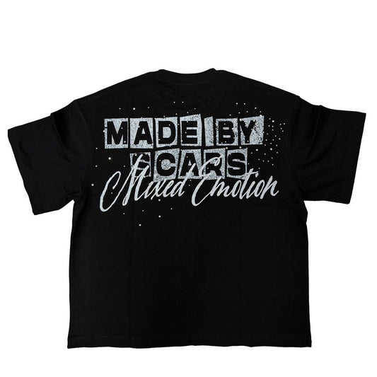 Mixed Emotion Black Scar Tee