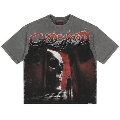 Godspeed Fate's Doorstep T-Shirt 'Grey'