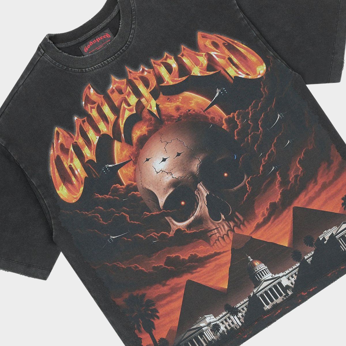 Godspeed Echoes of Empires T-Shirt 'Black'