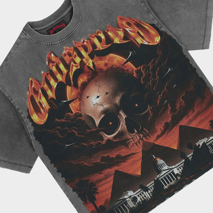 Godspeed Echoes of Empires T-Shirt 'Grey'