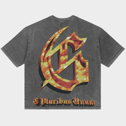 Godspeed Echoes of Empires T-Shirt 'Grey'