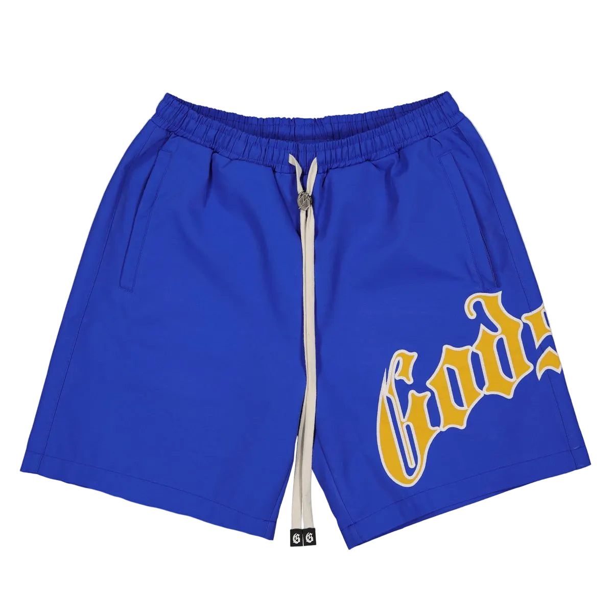 Godspeed OG Logo Nylon Shorts 'Blue Yellow'