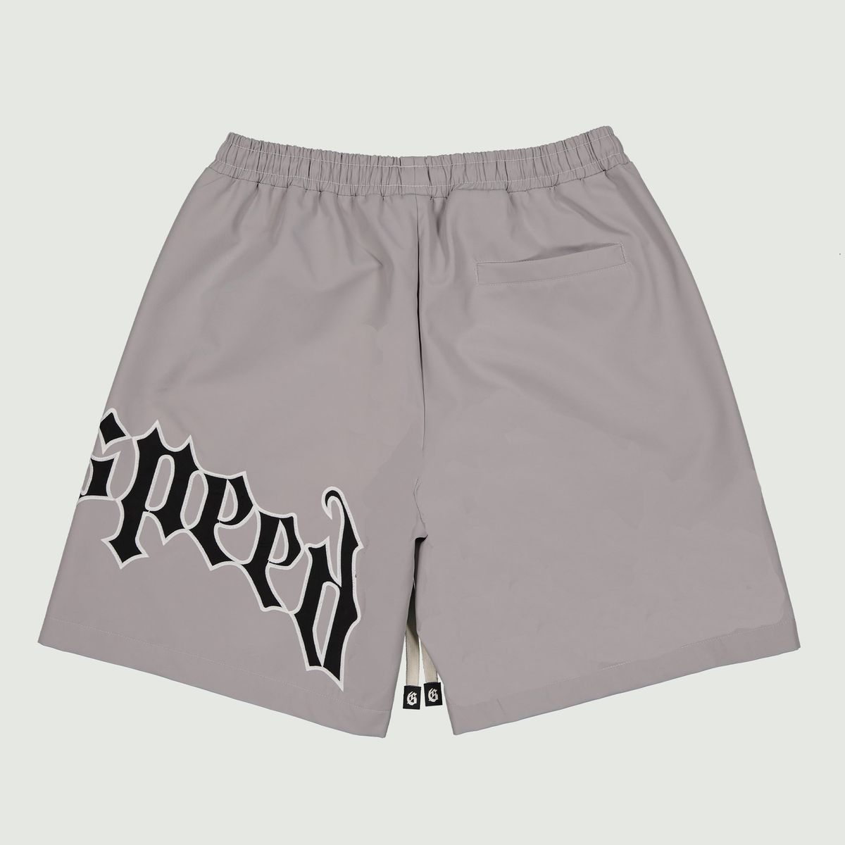 Godspeed OG Logo Nylon Shorts 'Grey'