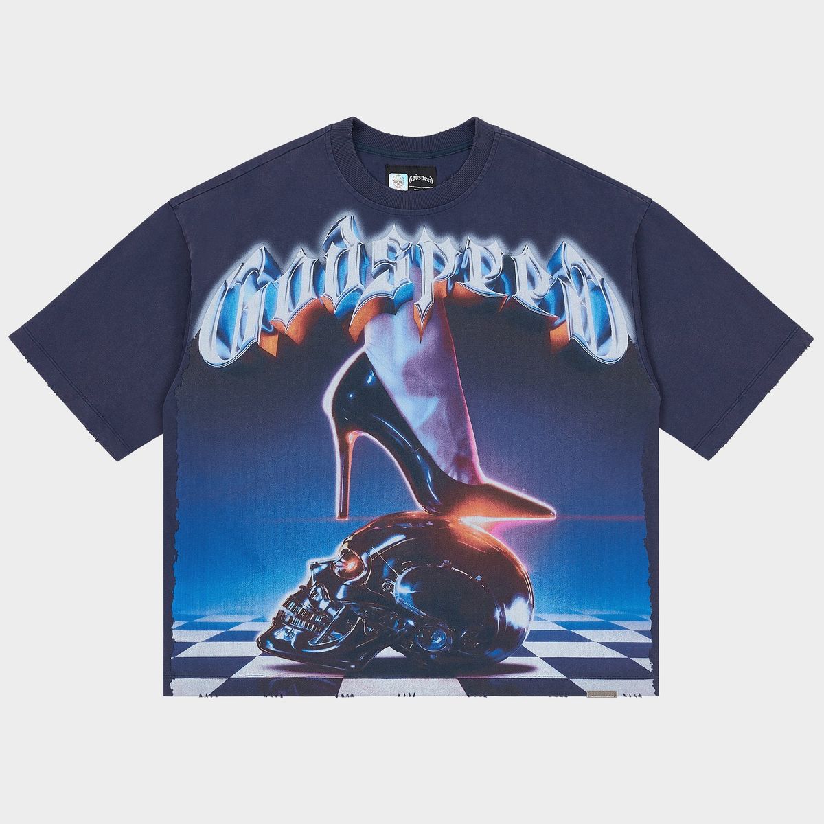 Godspeed H.O.H T-Shirt 'Navy'