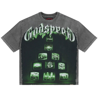 Godspeed Overstimulation T-Shirt 'Grey'