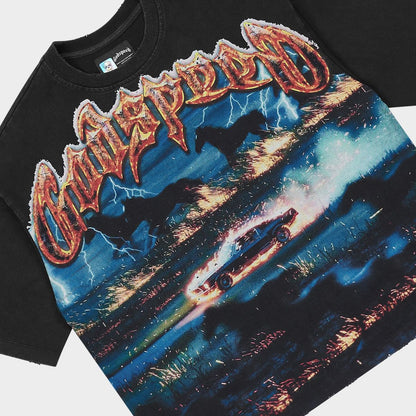 Godspeed Horsepower T-shirt 'Black'