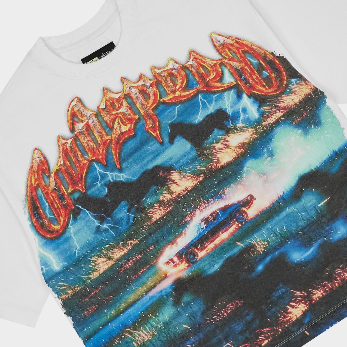 Godspeed Horsepower T-shirt 'White'