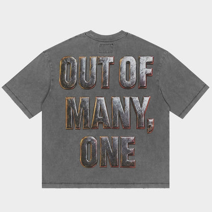 Godspeed Omerta T-Shirt 'Grey Wash'