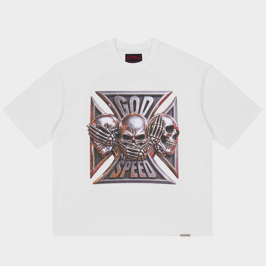 Godspeed Omerta T-Shirt 'White'