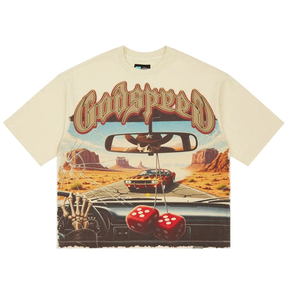 Godspeed ON THE RUN II T-Shirt 'Bone'
