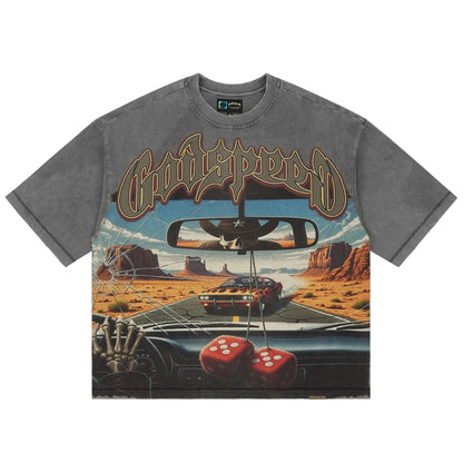Godspeed ON THE RUN II T-Shirt 'Grey'