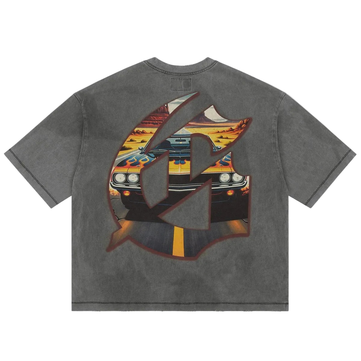 Godspeed ON THE RUN II T-Shirt 'Grey'