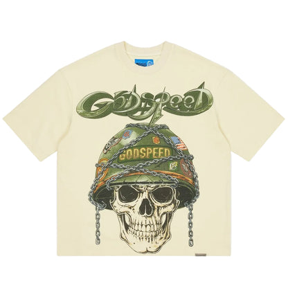 Godspeed Badges of Honor II NG T-shirt 'Bone'
