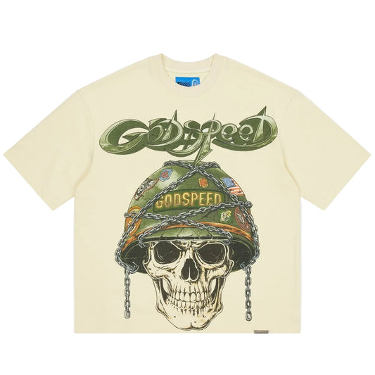 Godspeed Badges of Honor II NG T-shirt 'Bone'