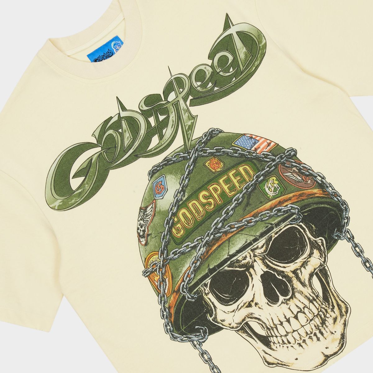 Godspeed Badges of Honor II NG T-shirt 'Bone'