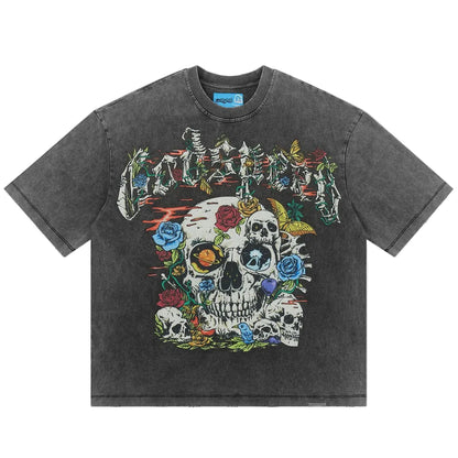 Godspeed Cosmic Remains T-shirt NG 'Grey Wash'