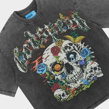 Godspeed Cosmic Remains T-shirt NG 'Grey Wash'