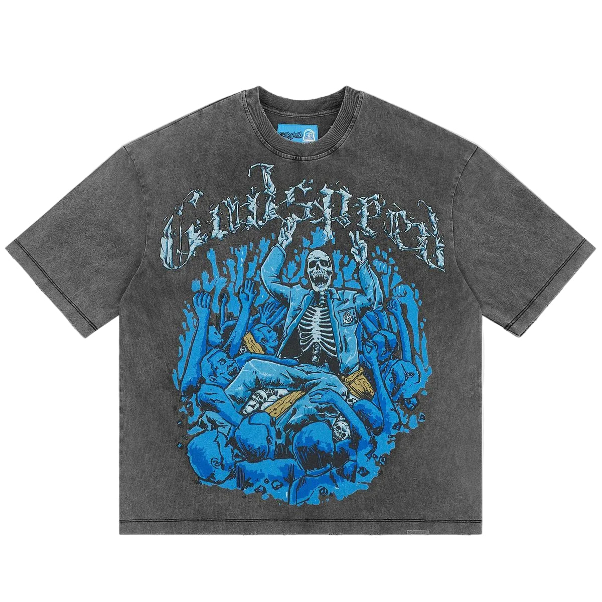 Godspeed Crowd Surf T-shirt NG 'Grey Wash'
