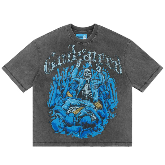 Godspeed Crowd Surf T-shirt NG 'Grey Wash'
