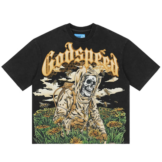 Godspeed Save the Bees II T-shirt NG 'Black'