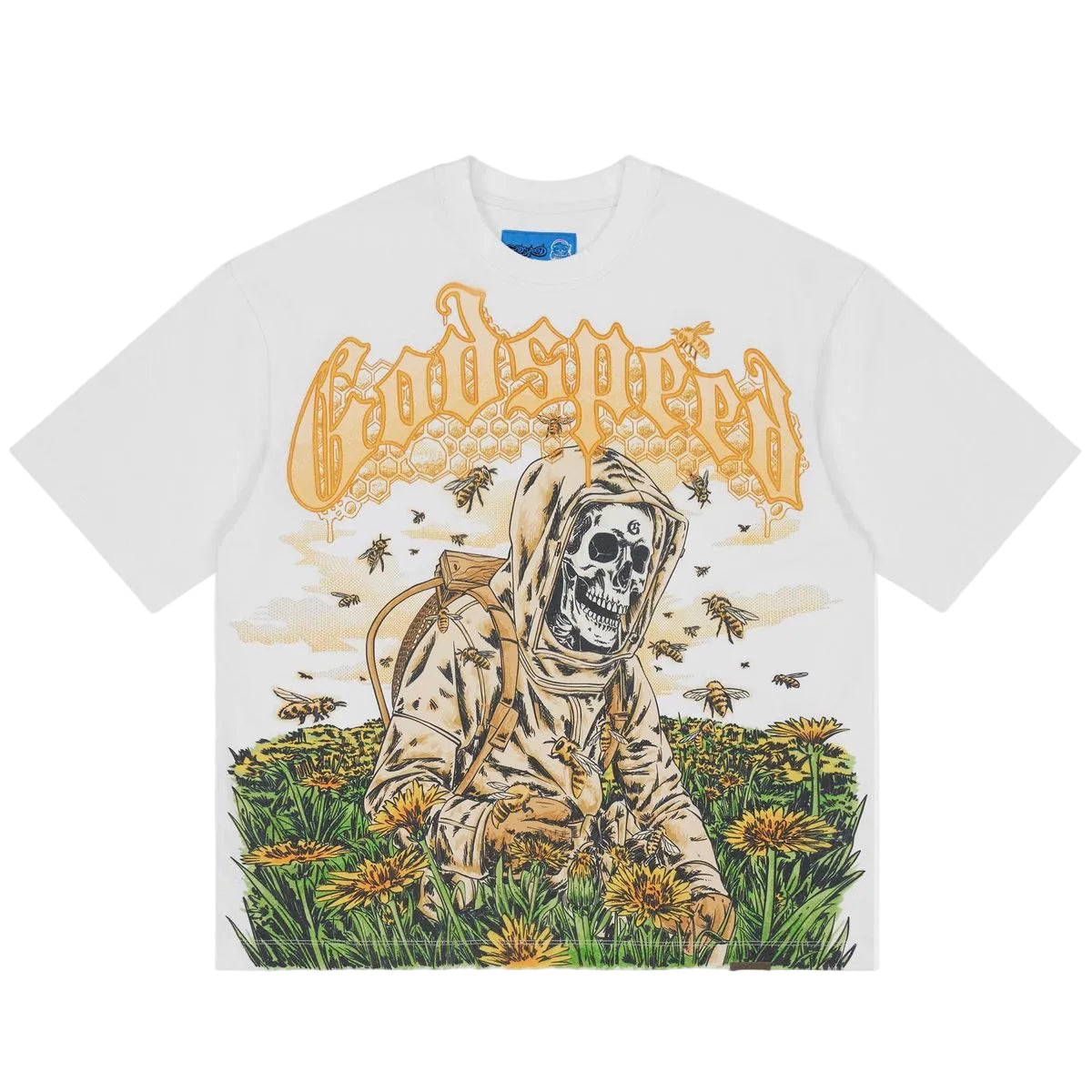 Godspeed Save the Bees II T-shirt NG 'White'