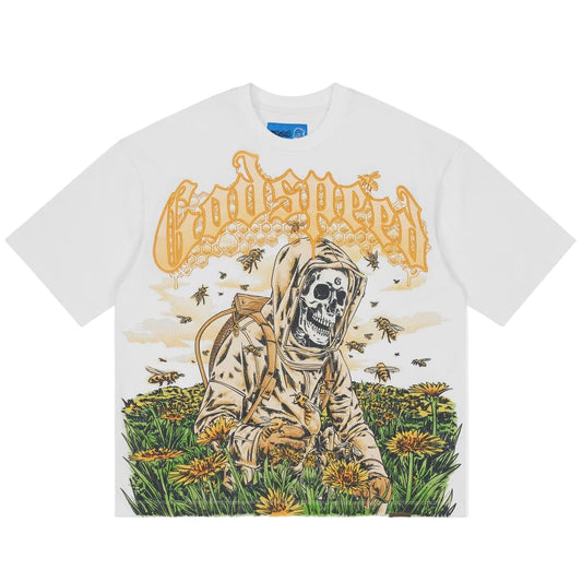 Godspeed Save the Bees II T-shirt NG 'White'