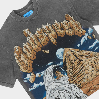 Godspeed Sphinx Guardian T-shirt NG 'Grey Wash'