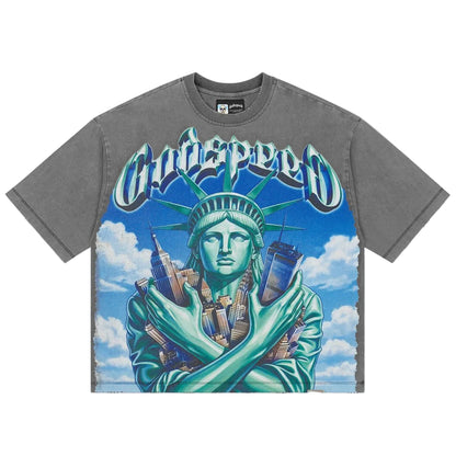 Godspeed Empire Guardian T-Shirt 'Grey'
