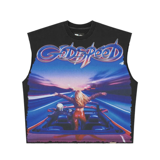 Godspeed FUN Sleeveless T-shirt 'Black Wash'