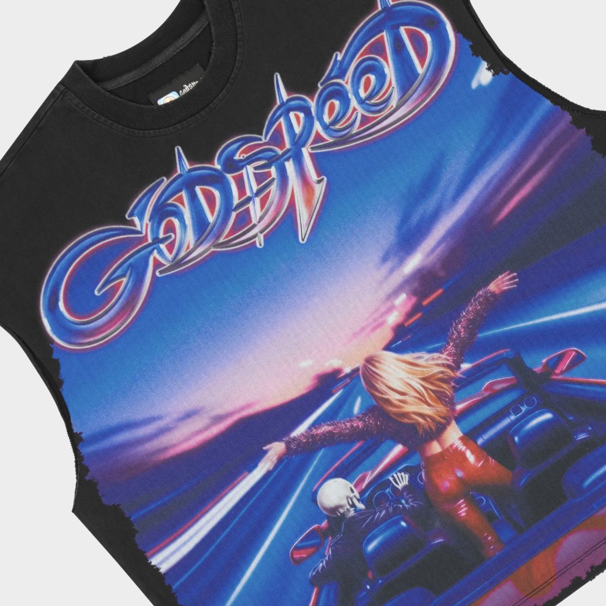 Godspeed FUN Sleeveless T-shirt 'Black Wash'